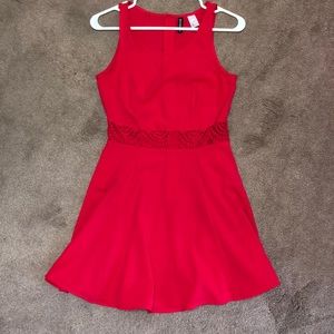Red H&M Formal dress